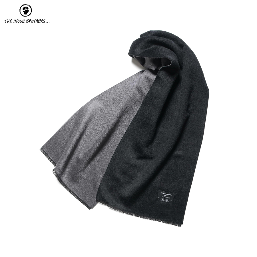 THE INOUE BROTHERS REVERSIBLE SCARF ¥20,000 + TAX