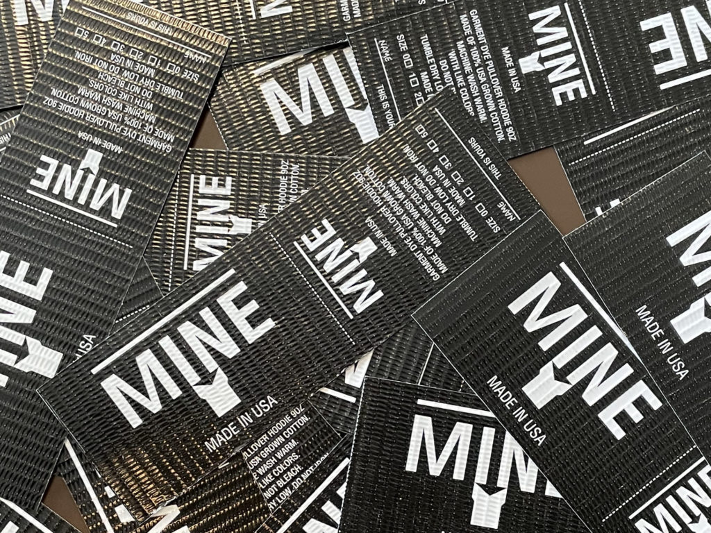 MINE USA BLACK DUCT HOODIE