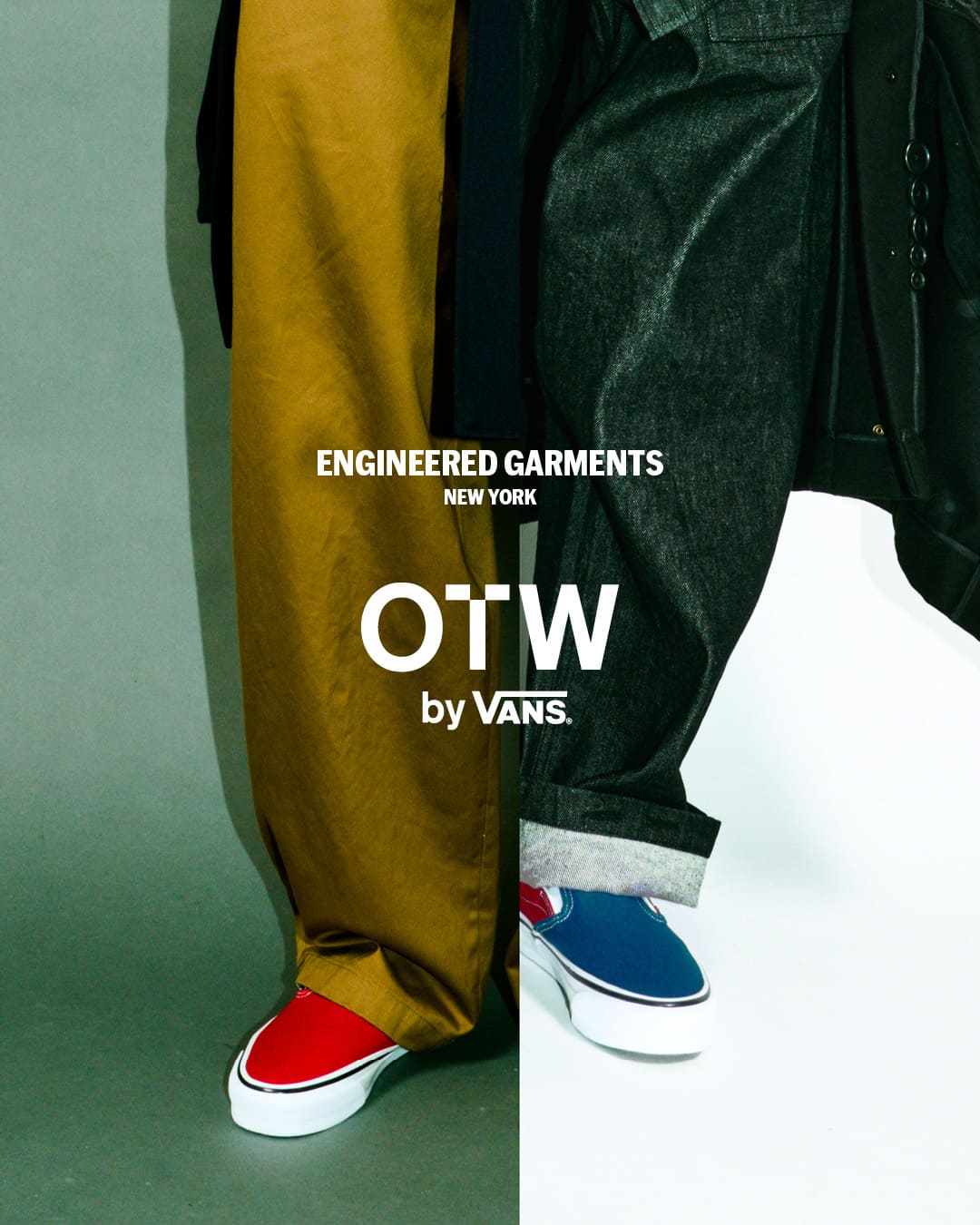 ENGINEERED GARMENTS　OTW by Vans　