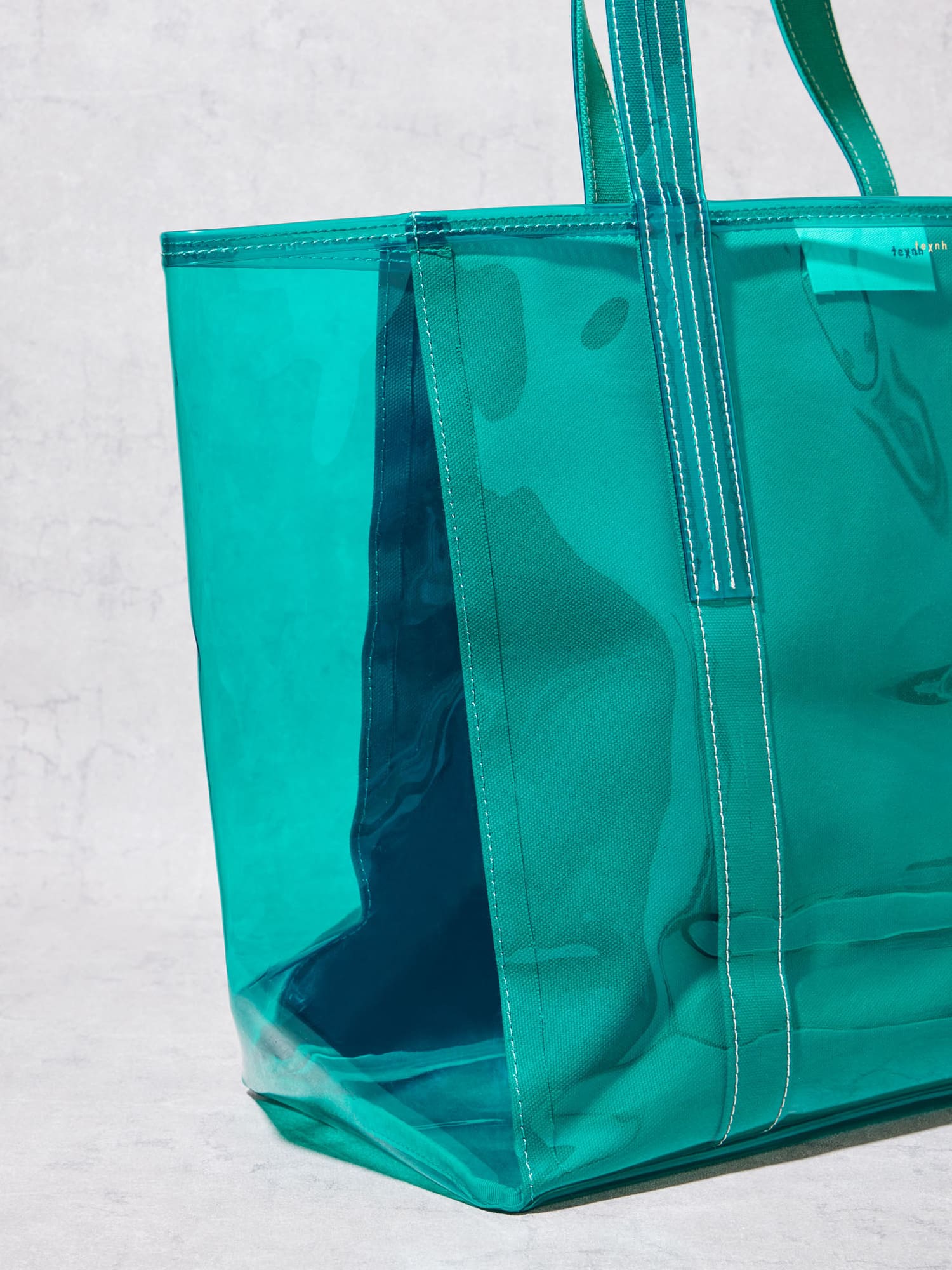 texnh テクネ　バッグ　透明