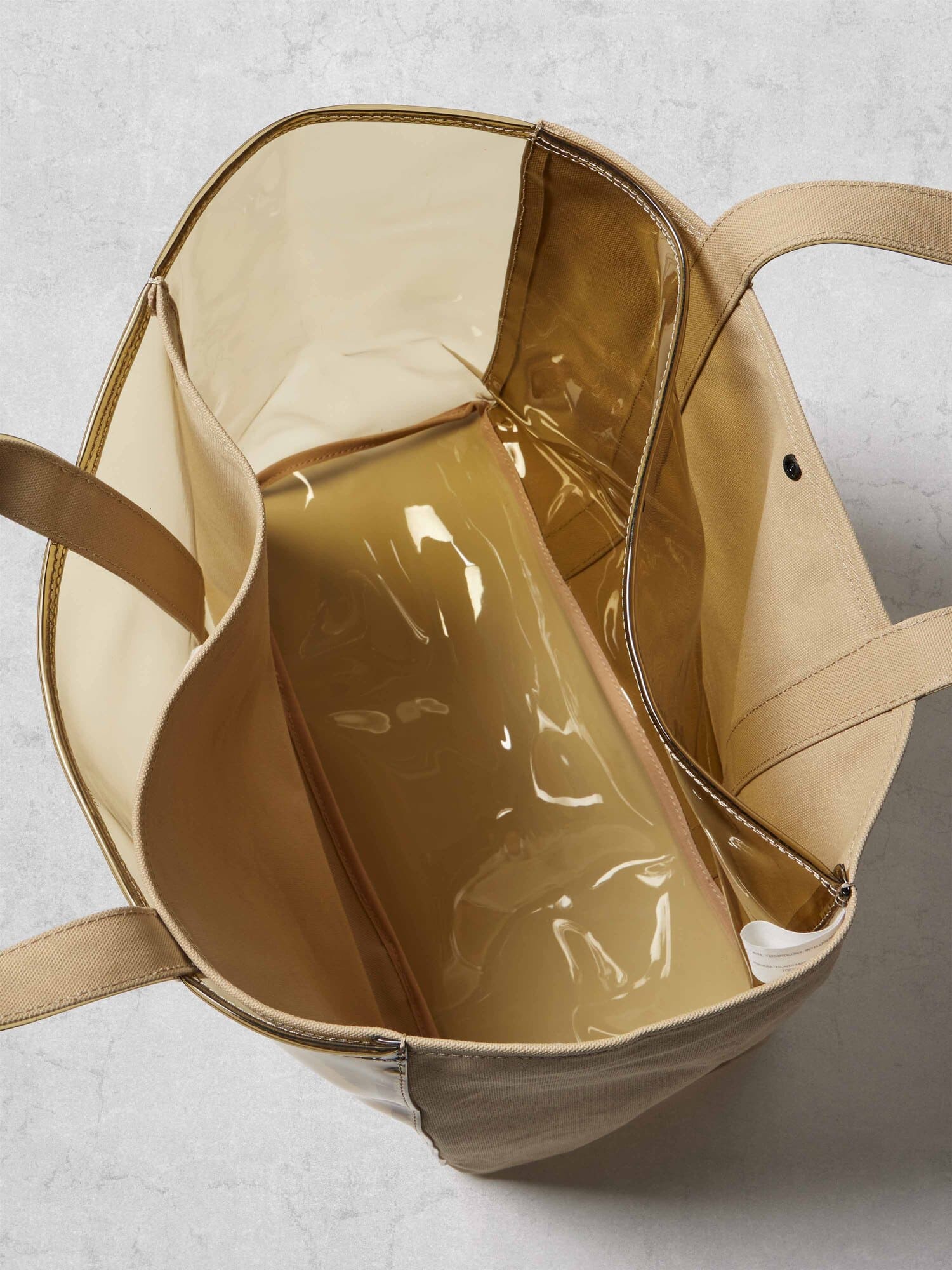 texnh テクネ　バッグ　透明