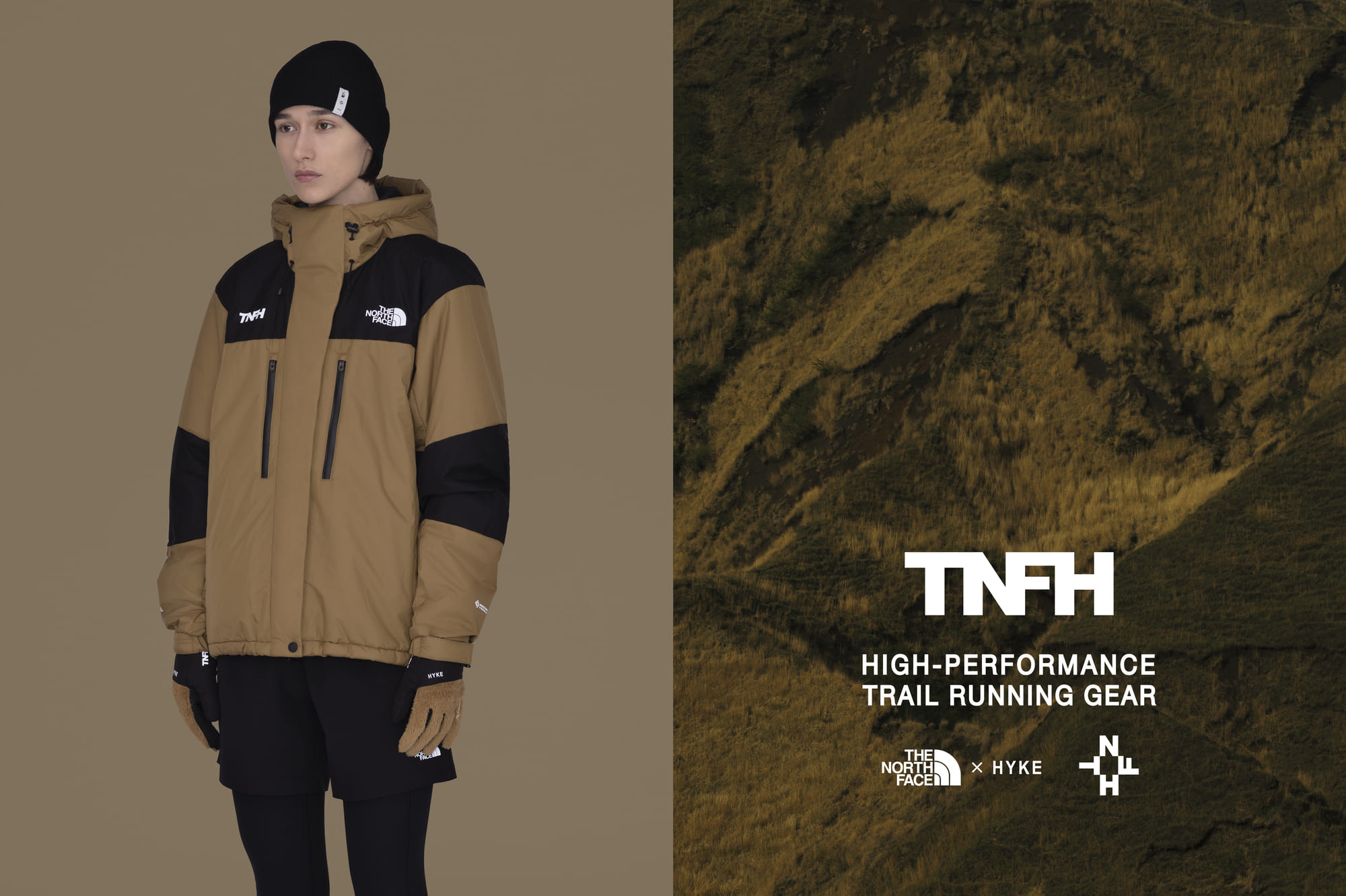 THE NORTH FACE ザ・ノース・フェイス HYKE ハイク トレイルランニング コラボーレーション TNFH THE NORTH FACE × HYKE ティー エヌ エフ エイチ ザ ノース フェイス ハイク
