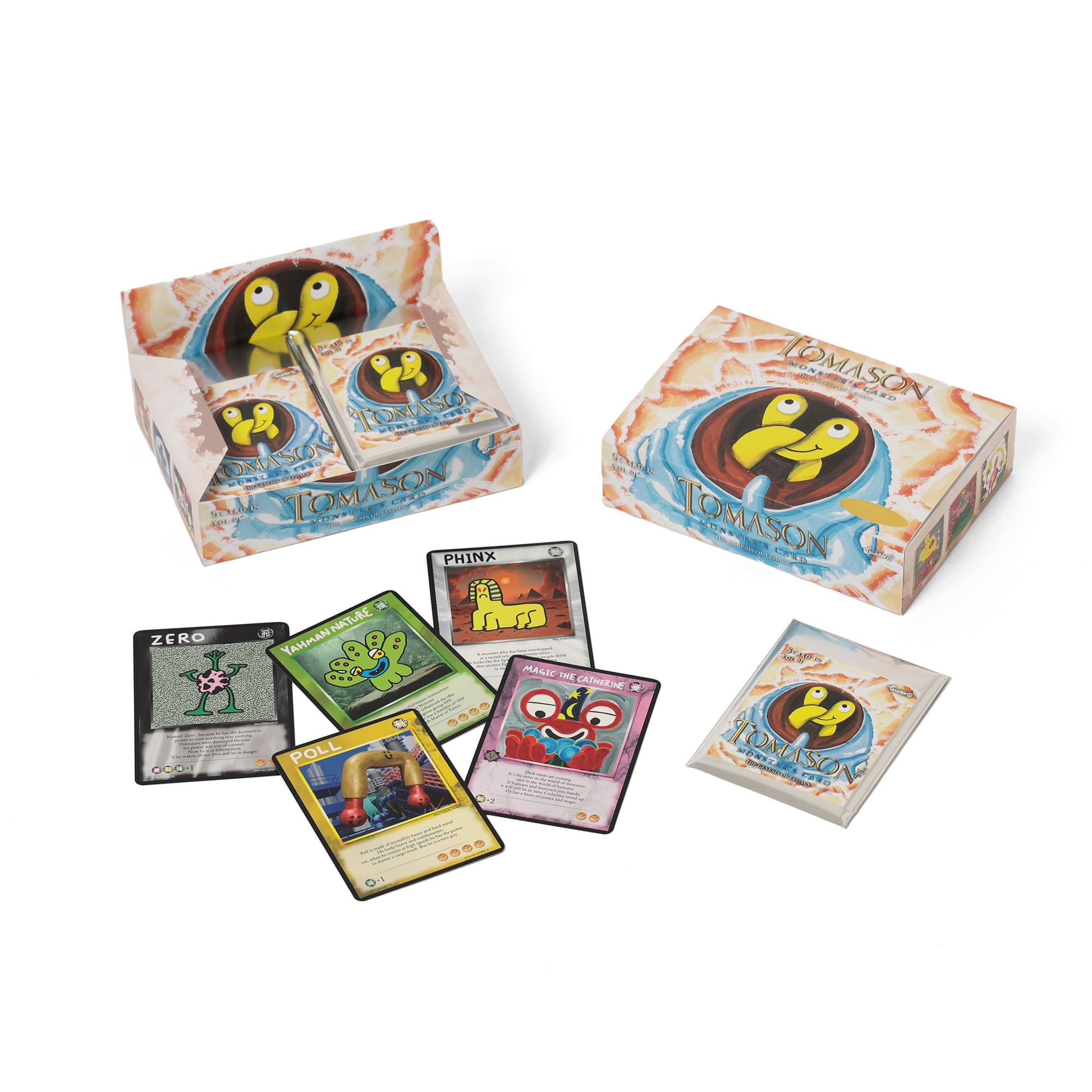 モンスターを描き続けるアーティスト TOMASON によるカードゲームが
