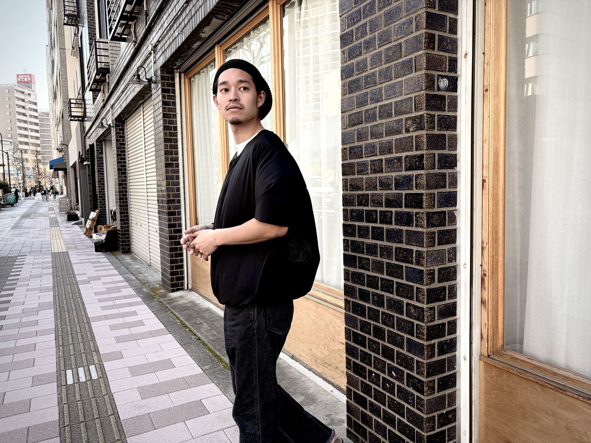 望月唯氏 HHHEADS SHOP RICO 速乾Tシャツ型空調服® RICO AIR FAN 第2弾モデル RICO AIR FAN ZIP UP